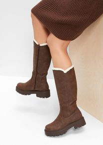 bonprix Stiefel, braun, Vegan