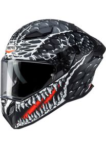 CABERG Drift Evo II Crok, integraalhelm , kleur: Mat Zwart/Grijs/Rood , maat: L