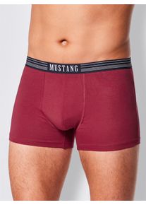 Mustang Herren Pants in marine + wei&szlig; + rot ,Gr&ouml;&szlig;e XXL, Witt, 95% Baumwolle, 5% Elasthan