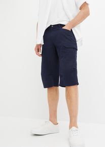 Cargobermudas i bäckebölja - blå - storlek 50 - bonprix