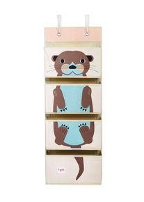 3 Sprouts Wall hanging with pockets - Otter
