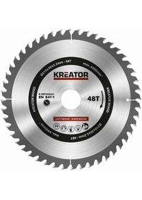 Kreator Fűrésztárcsa fa vágására 210 mm 48 T