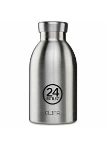24Bottles Clima Trinkflasche 330 ml silberfarben