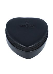 Windrose Merino Moda Schmuckdose Leder 9 cm schwarz