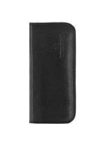 Windrose Nappa Manicure-Set 14 cm Leder schwarz