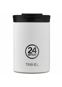 24Bottles Travel Trinkflasche 350 ml weiss