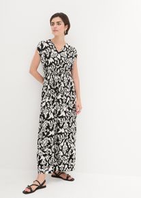 Jerseymaksimekko kestävän kehityksen viskoosilla, valkoinen, 36/38, bonprix