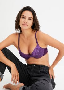Kaarituelliset push up -rintaliivit (3kpl/pakkaus), väritön, 70A, bonprix