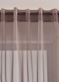 Yksiv&auml;rinen verho (1kpl/pakkaus), ruskea, K/L: 145/140 cm, bonprix