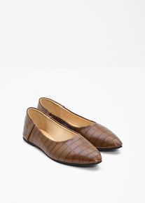 Ballerinat, ruskea, 36, bonprix