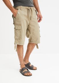 Miehet Reisitaskubermudat, Regular Fit, harmaa, 58, 100% puuvilla, bonprix