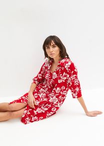 bonprix Mujer Vestido camisero rojo 42