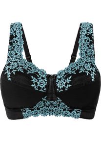 Soutien-gorge grand maintien sans armatures bretelles rembourr&eacute;es - noir - taille 95C - bonprix