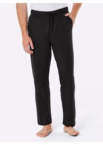 Heren Broek, lang in bordeaux + zwart ,maat 44/46, Witt, 100% Katoen. Gemêleerd: 55% Katoen, 45% Polyester