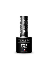 Claresa Machiaj Unghii Top No Wipe Glitter Silver Coat 5 g