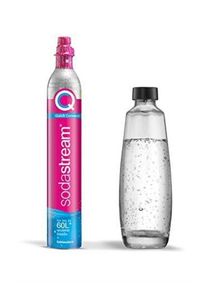 SodaStream Quick Connect Reservecylinder 60 L + 1 glasflaske