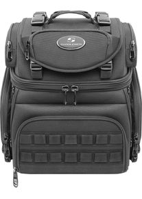 Saddlemen BR1800 Tactical, tas voor achterbank , kleur: zwart