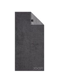JOOP! Classic Doubleface Ręcznik Antracyt Ręczniki frotte Unisex
