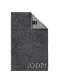 JOOP! Classic Doubleface Håndklæde til gæster Antracit Håndklæder Unisex