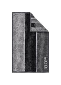 JOOP! Lines Toalha de visitas preta Toalhas banho Unisex