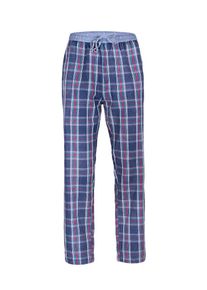 Luca David Heren Pyjamabroek 'Olden Glory ' blauw / lichtblauw / lichtrood S