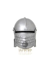 Bellows Face Sallet, ca. 1490, 2 mm steel L