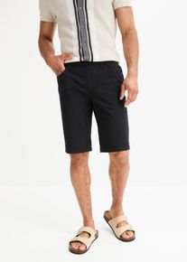 Stretch Schlupfjeans-Bermuda Regular Fit (2er Pack), blau, Größe 38, mit Baumwolle, bonprix