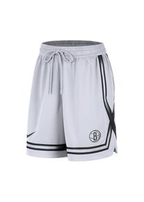 Short Nike Dri-FIT NBA Brooklyn Nets Fly Crossover pour femme - Blanc