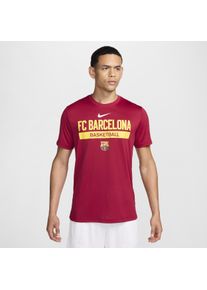 FC Barcelona Practice Nike Dri-FIT basketbalshirt voor heren - Rood