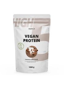 nutri+ Vegan High 5 Protein, 1000 g Beutel, Cinnamon Sugar