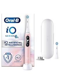 Oral-B - iO6S Vaaleanpunainen Hiekka Sähköhammasharja