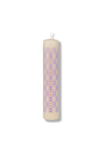 METTE DITMER - TWENTYFOUR Christmas candle - Light lilac