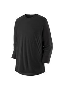 Patagonia Merino 3/4 Sleeve Bike Jersey Fietsshirt Heren (S |zwart)