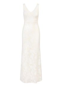 Kraimod Abendkleid Damen ecru Größe 34