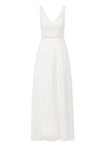 Kraimod Abendkleid Damen weiß Größe 34
