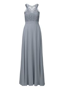 Kraimod Abendkleid Damen rauchblau Größe 42