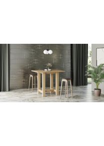Pickawood High table with footrest Maple (European)