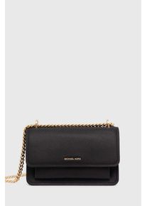 MICHAEL Michael Kors poseta de piele culoarea negru, 30T4GC7L3T