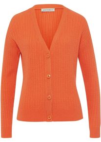 Uta Raasch - Vest met lange mouwen, oranje, Maat 36, wol
