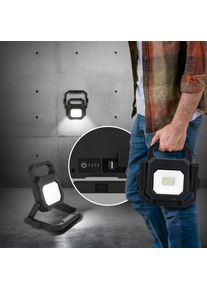 Globo BRIAN Tuin spotlight LED Zwart, Transparant, Helder, 1-licht