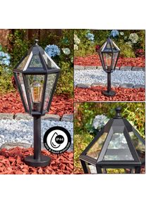 hofstein Falfosa Luminaire extérieur, Borne lumineuse, Eclairage de chemin Noir, 1 lumière