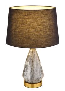 Globo Kisa Tafellamp Messing, 1-licht