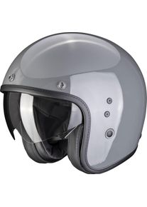 Scorpion Belfast Evo Solid, open face helmet , color: Grey , size: M