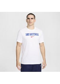 T-shirt Nike Football Croatie Crest pour homme - Blanc