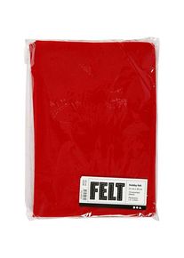 Creativ Company Craft felt Red A4 10 sheets