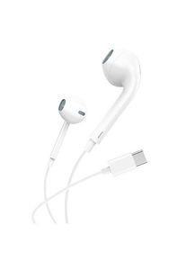Foneng In-ear headphones wired T15 USB-C 1.2m (white)