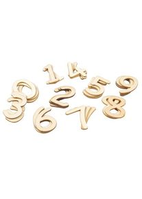 Creative Craft Group Wooden Numbers 30pcs.