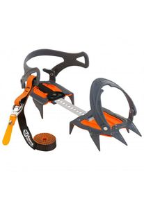 climbing technology Nevis 10 Pt Flex Bar Stainless Steel grigio