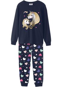 Lapset Lasten pyjama (2-os. setti), sininen, 104/110, 100% puuvilla, bonprix