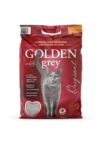 pet-earth Golden Grey Original Katzenstreu mit Babypuderduft 14kg